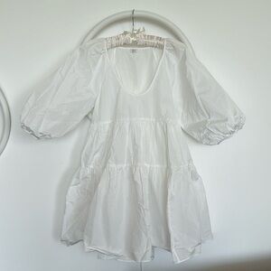 Aritzia Wilfred white dress